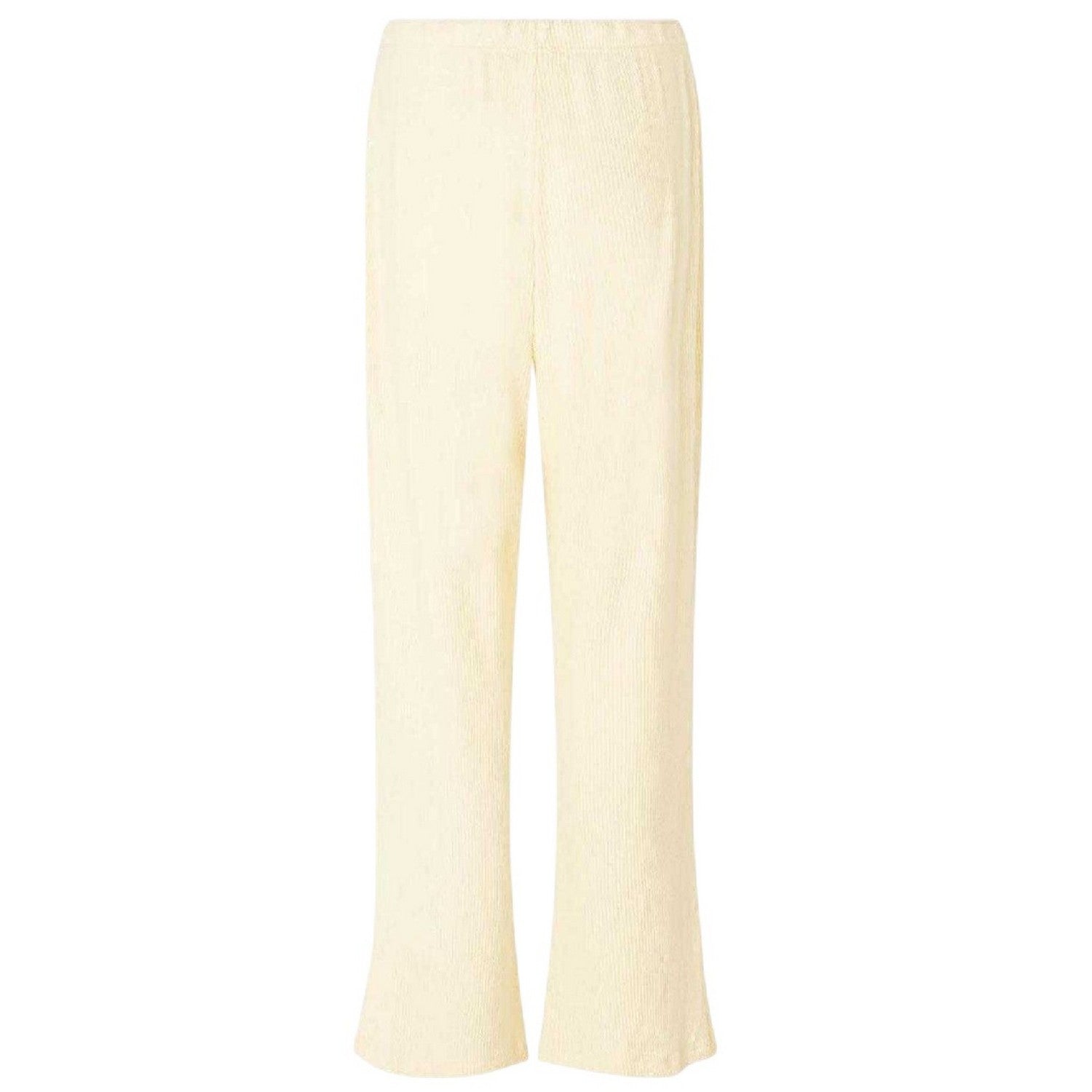 Straw - Back - CCDK Copenhagen Womens-Ladies Neela Ribbed Trousers