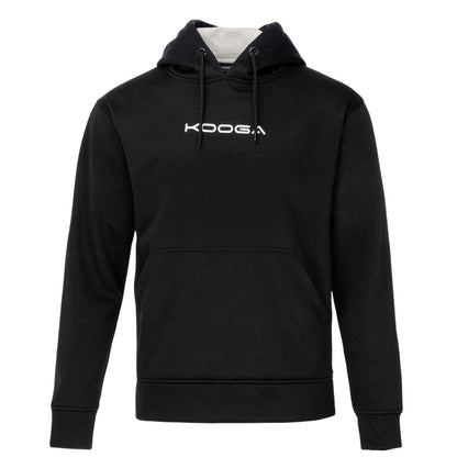 Black - Front - KooGa Mens Oth Long-Sleeved Hoodie