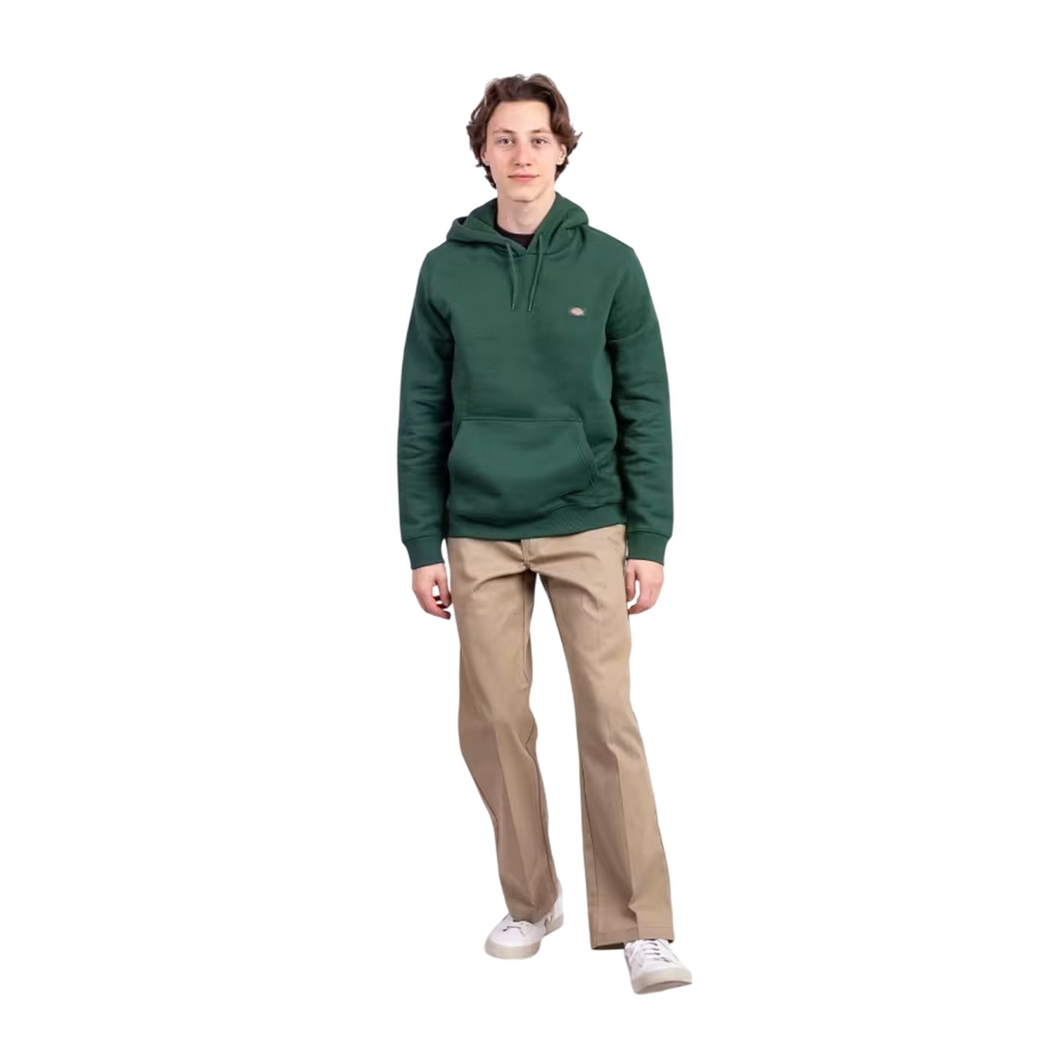 Needle Green - Lifestyle - Dickies Mens Oakport Pullover Hoodie