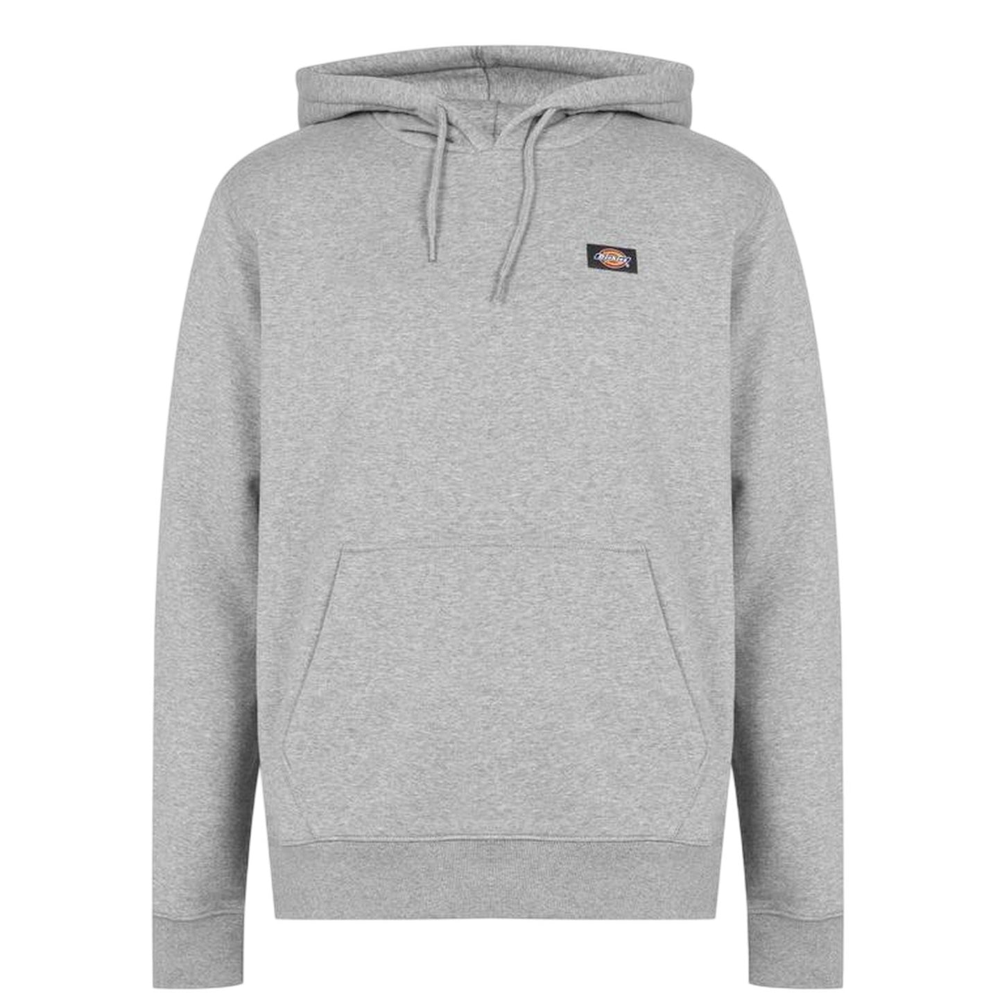 Grey Melange - Front - Dickies Mens Oakport Pullover Hoodie