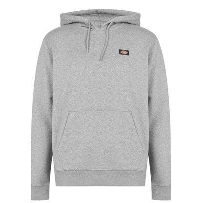 Grey Melange - Front - Dickies Mens Oakport Pullover Hoodie