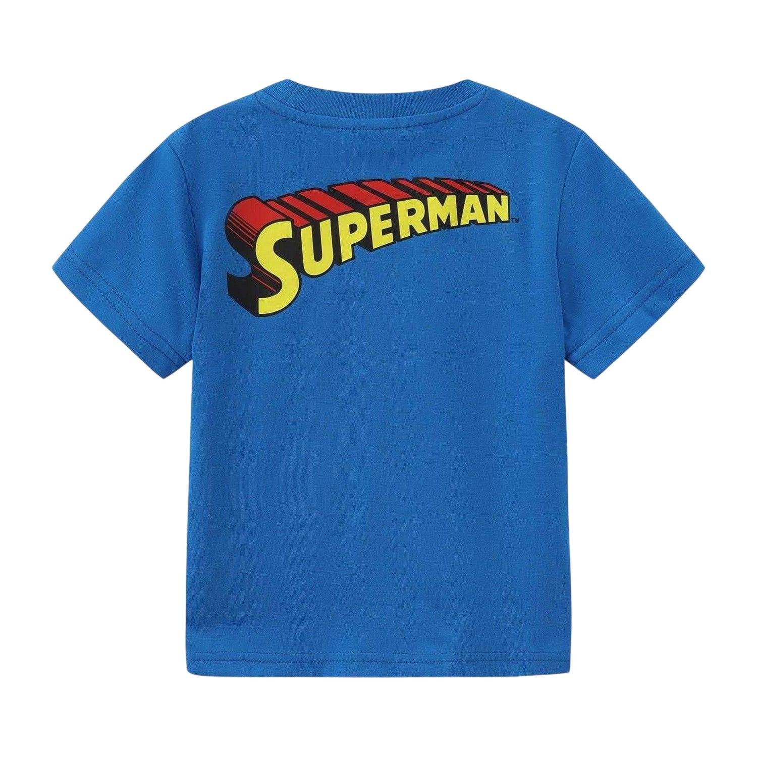 Blue-Red - Back - Superman Baby Last Son Of Krypton Polyester Blend T-Shirt