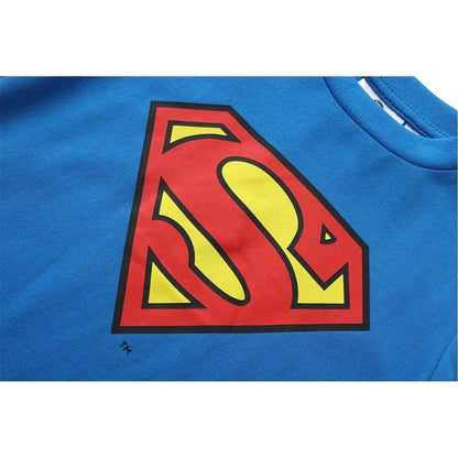 Blue-Red - Lifestyle - Superman Baby Last Son Of Krypton Polyester Blend T-Shirt