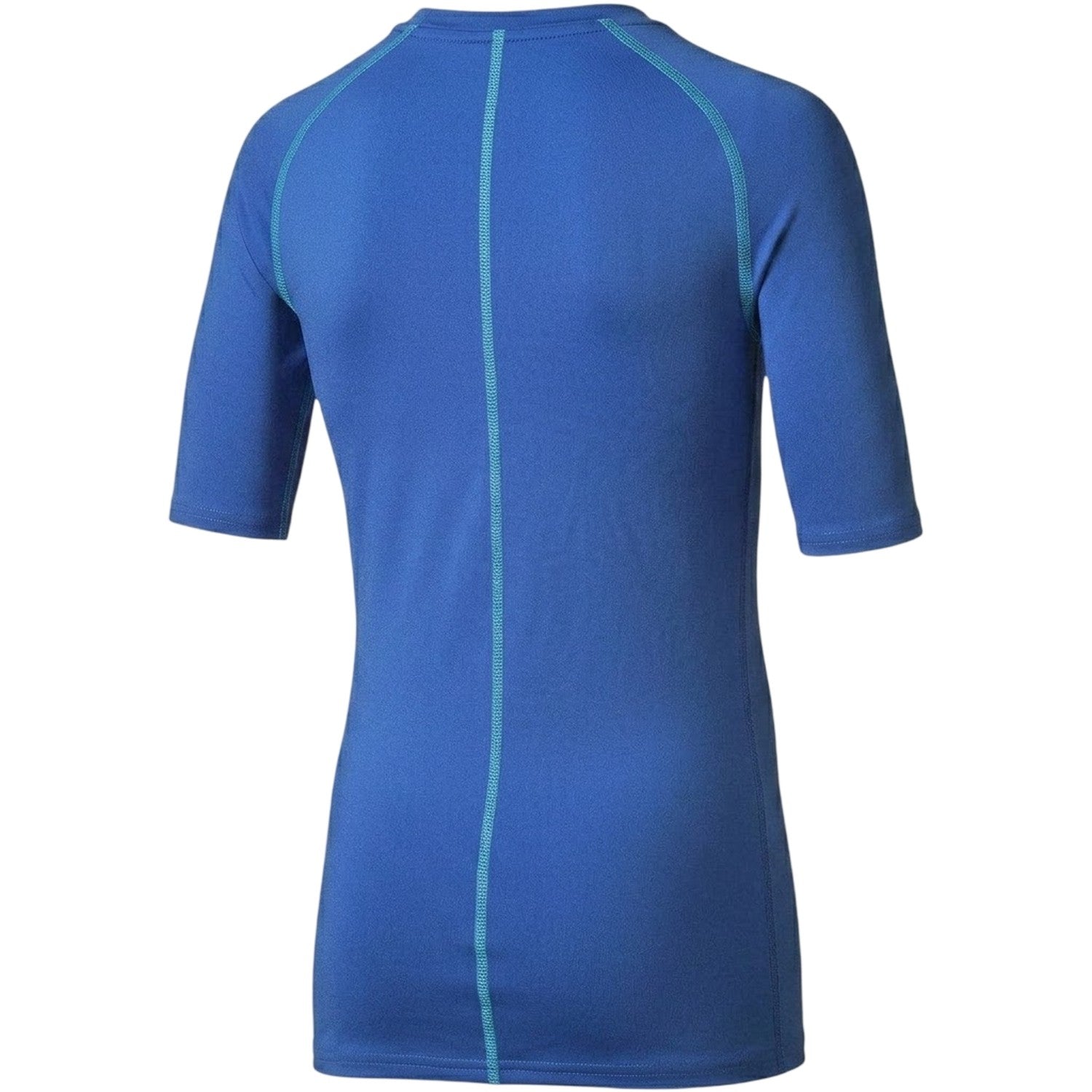 Blue - Back - Puma Childrens-Kids Logo Vent Training Top