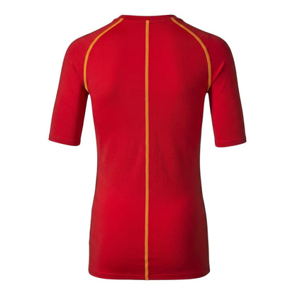 Red - Back - Puma Childrens-Kids Logo Vent Training Top