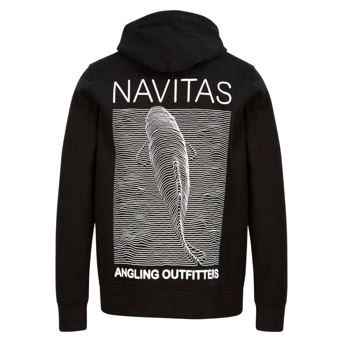 Black - Back - Joy Division Mens Graphic Print Hoodie