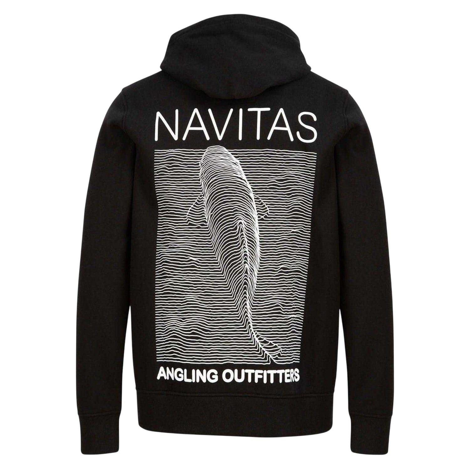 Black - Back - Joy Division Mens Graphic Print Hoodie