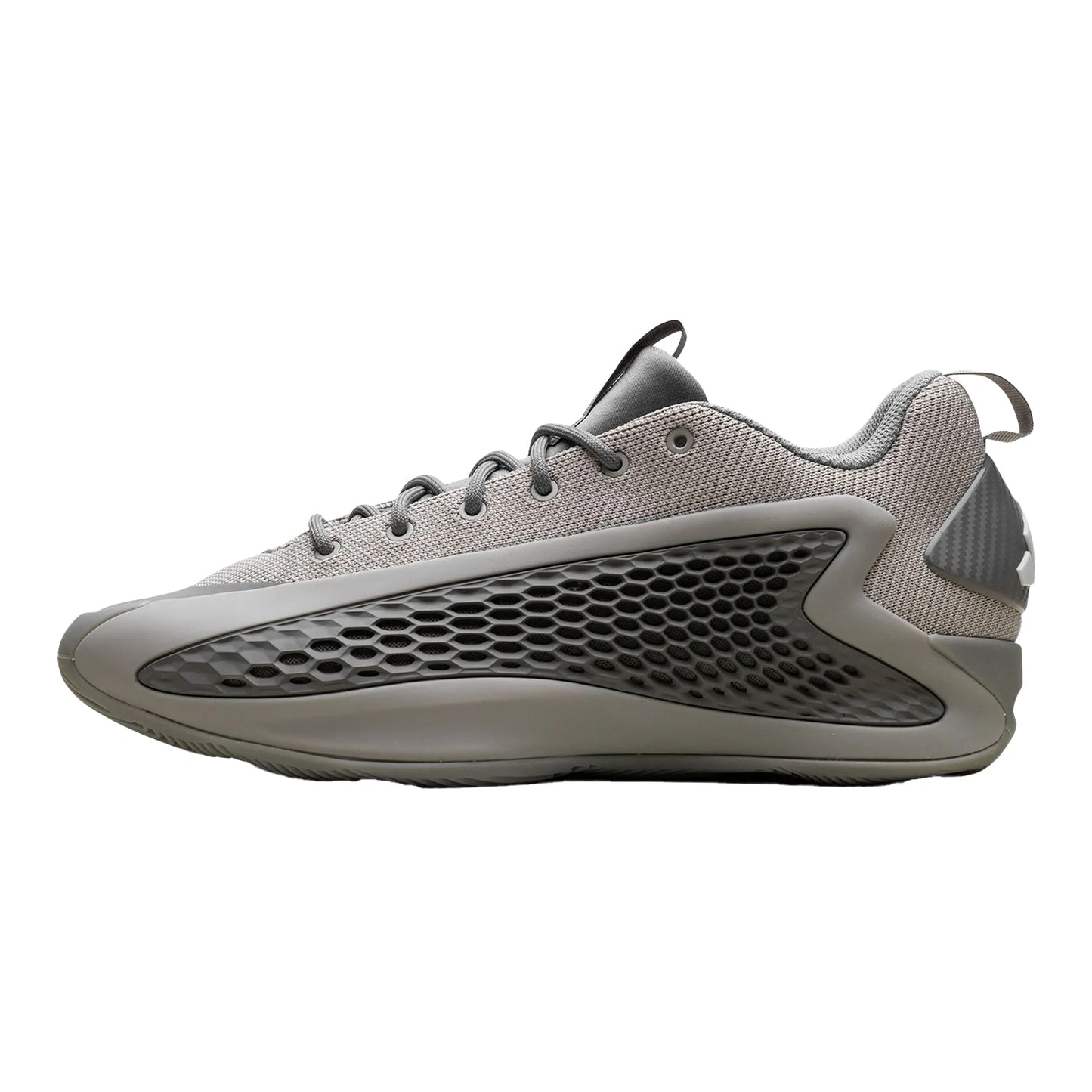 Dove Grey - Side - Adidas Childrens-Kids Anthony Edwards Honeycomb Trainers