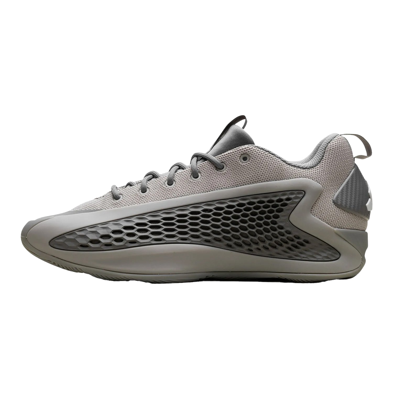 Dove Grey - Side - Adidas Childrens-Kids Anthony Edwards Honeycomb Trainers