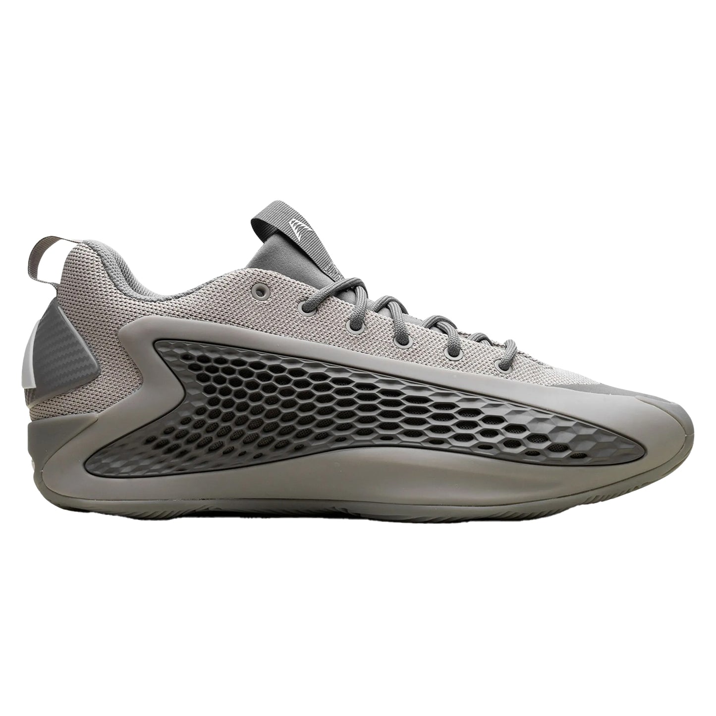 Dove Grey - Front - Adidas Childrens-Kids Anthony Edwards Honeycomb Trainers