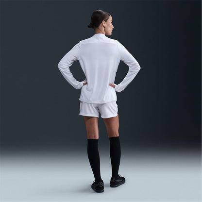 White - Pack Shot - Nike Womens-Ladies Academy Dri-FIT Drill Top