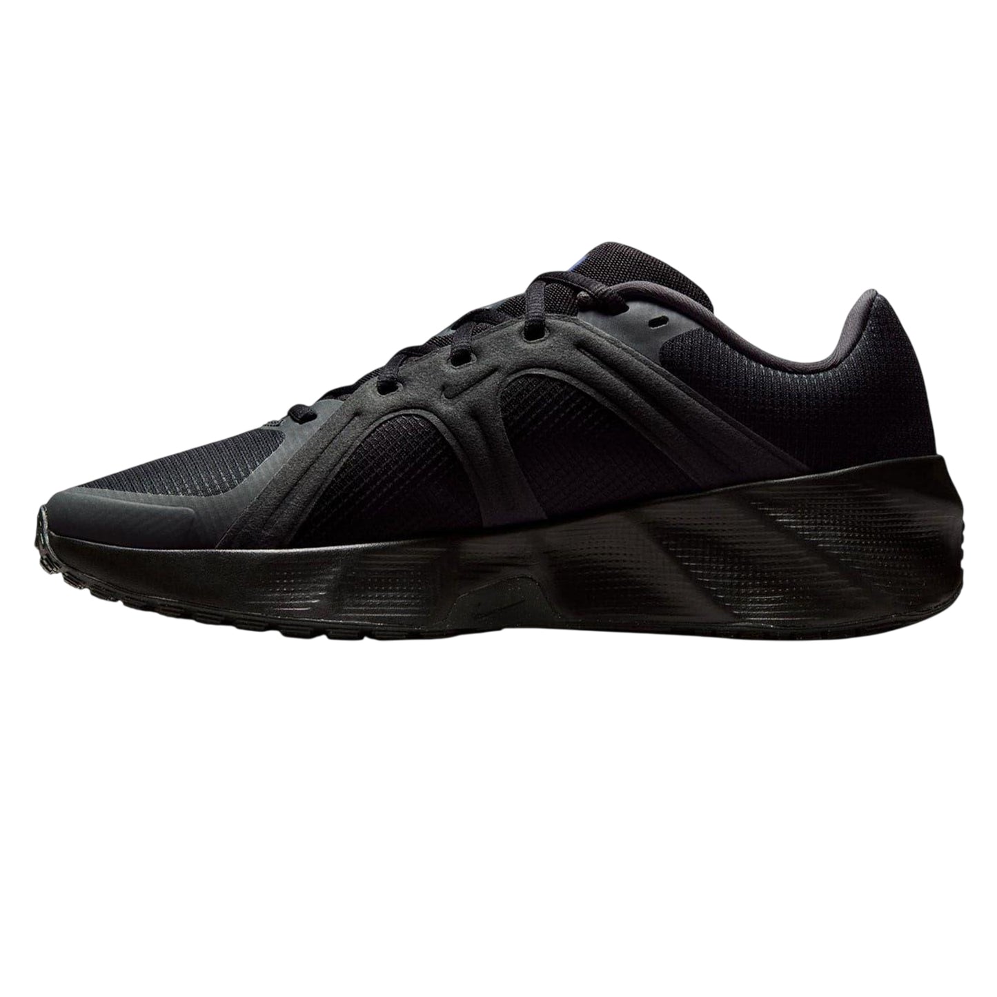 Black-Blue - Side - Nike Mens Metro Tek Shoes