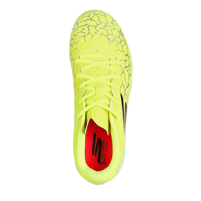 Yellow-Black - Side - Skechers Childrens-Kids Skx_1.5 Academy Football Boots