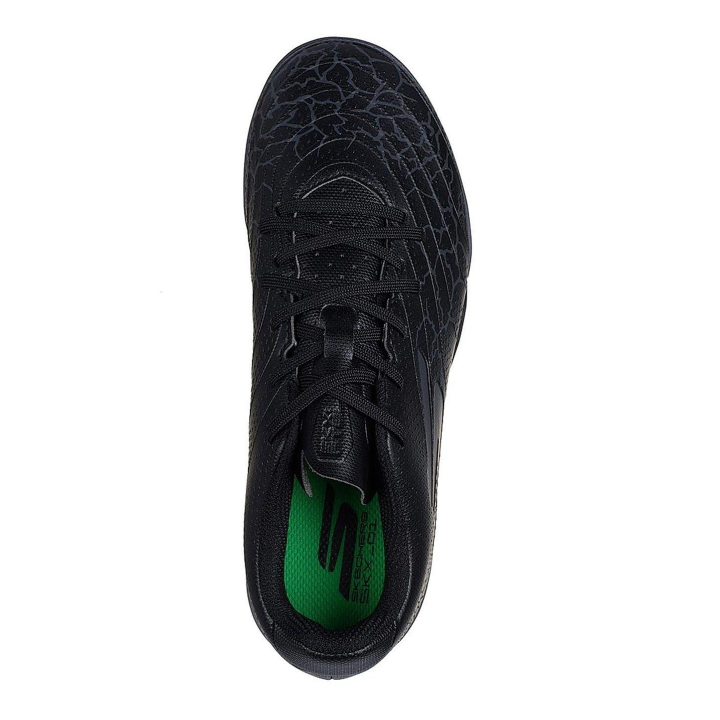 Black - Side - Skechers Childrens-Kids Skx_1.5 Academy Football Boots