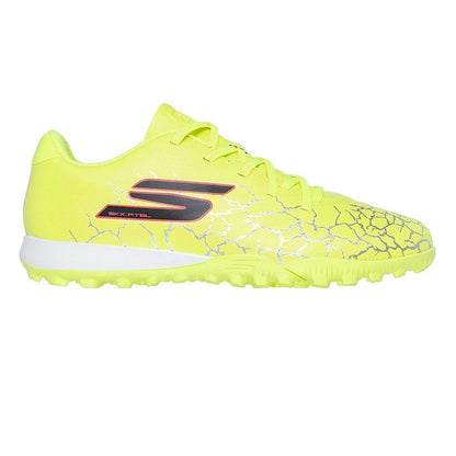Yellow-Black - Front - Skechers Childrens-Kids Skx_1.5 Academy Football Boots
