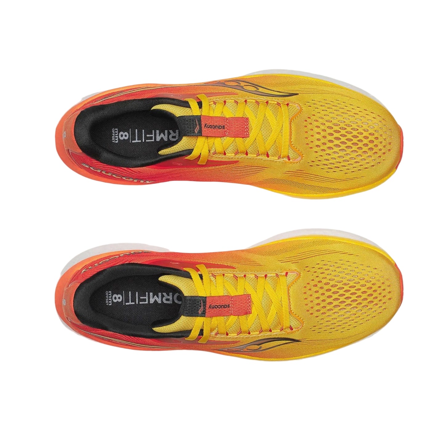 Pepper - Side - Saucony Mens Ride 18 Ombre Trainers