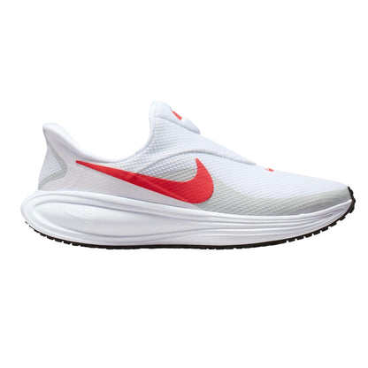 White-Red - Front - Nike Mens Revolution 8 Slip-In Trainers