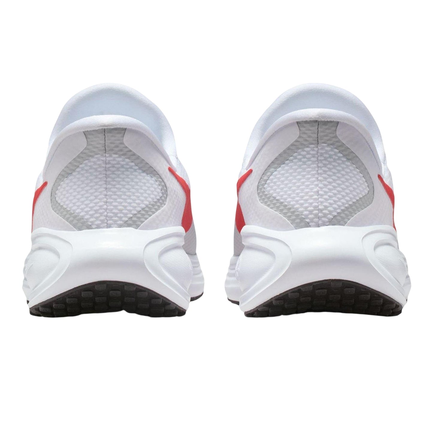 White-Red - Back - Nike Mens Revolution 8 Slip-In Trainers