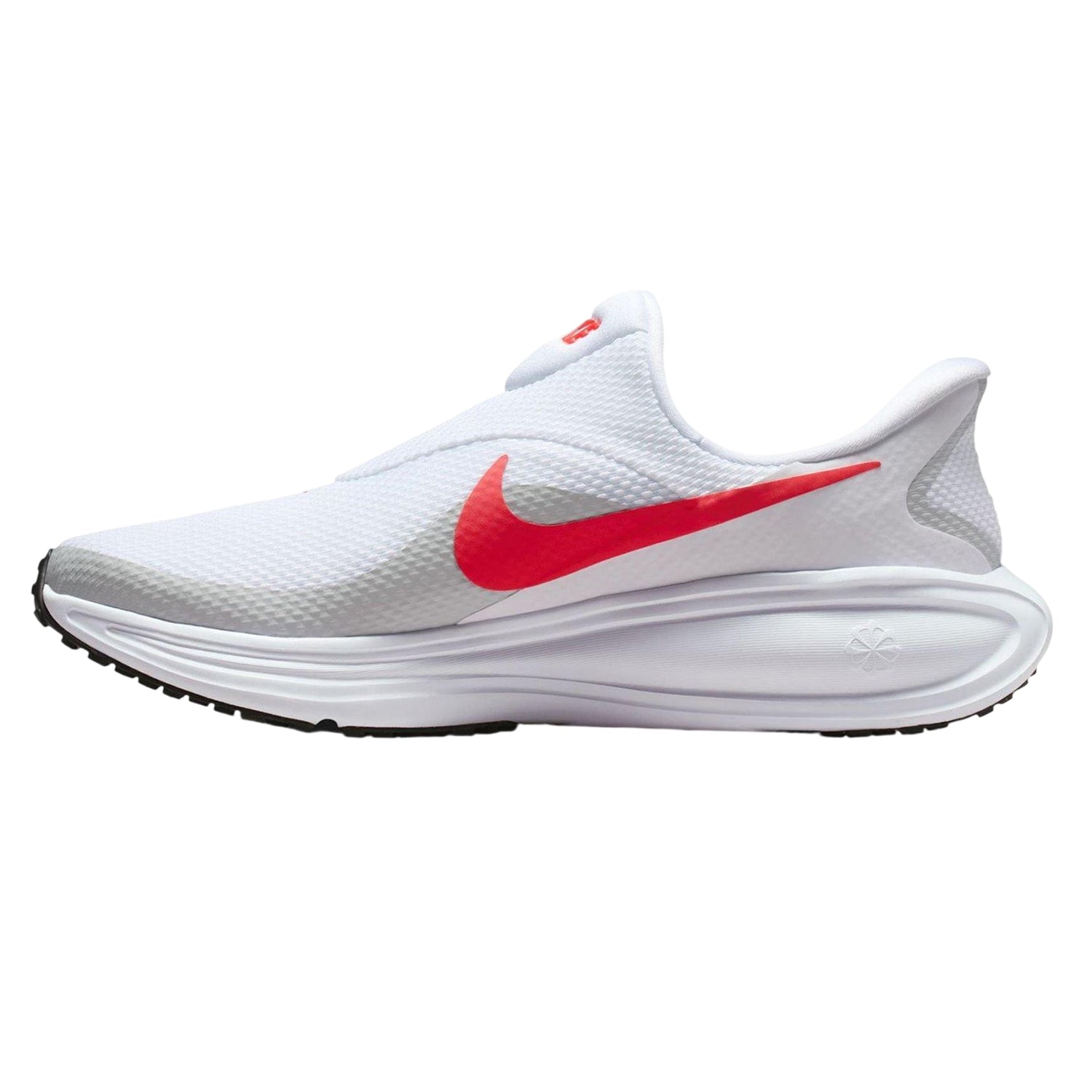 White-Red - Side - Nike Mens Revolution 8 Slip-In Trainers