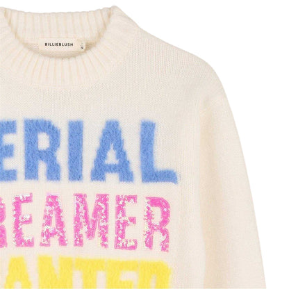 Ivory - Lifestyle - Billieblush Girls Serial Dreamer Wanted Sweater Top