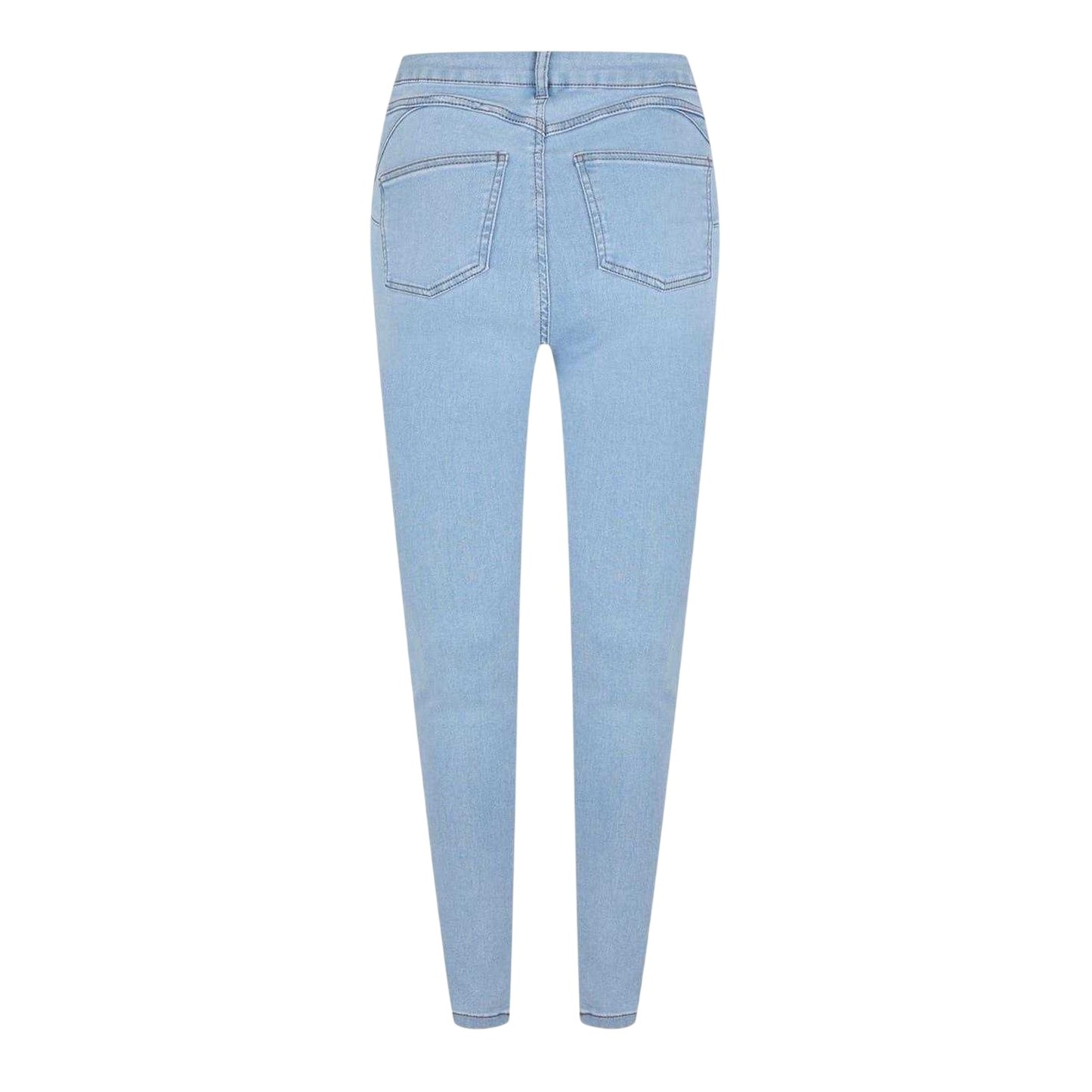 Light Blue - Back - Firetrap Womens-Ladies Skinny Jeggings