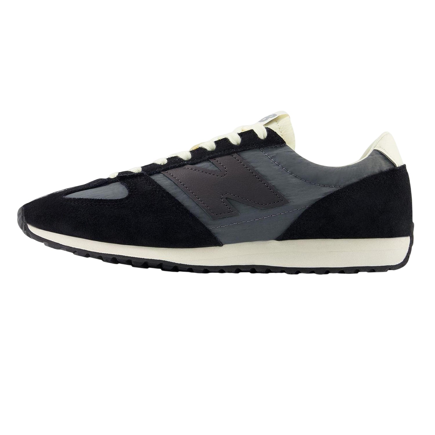 White Castlerock - Back - New Balance Unisex Adult Logo Suede Running Trainers