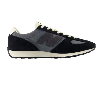 White Castlerock - Front - New Balance Unisex Adult Logo Suede Running Trainers