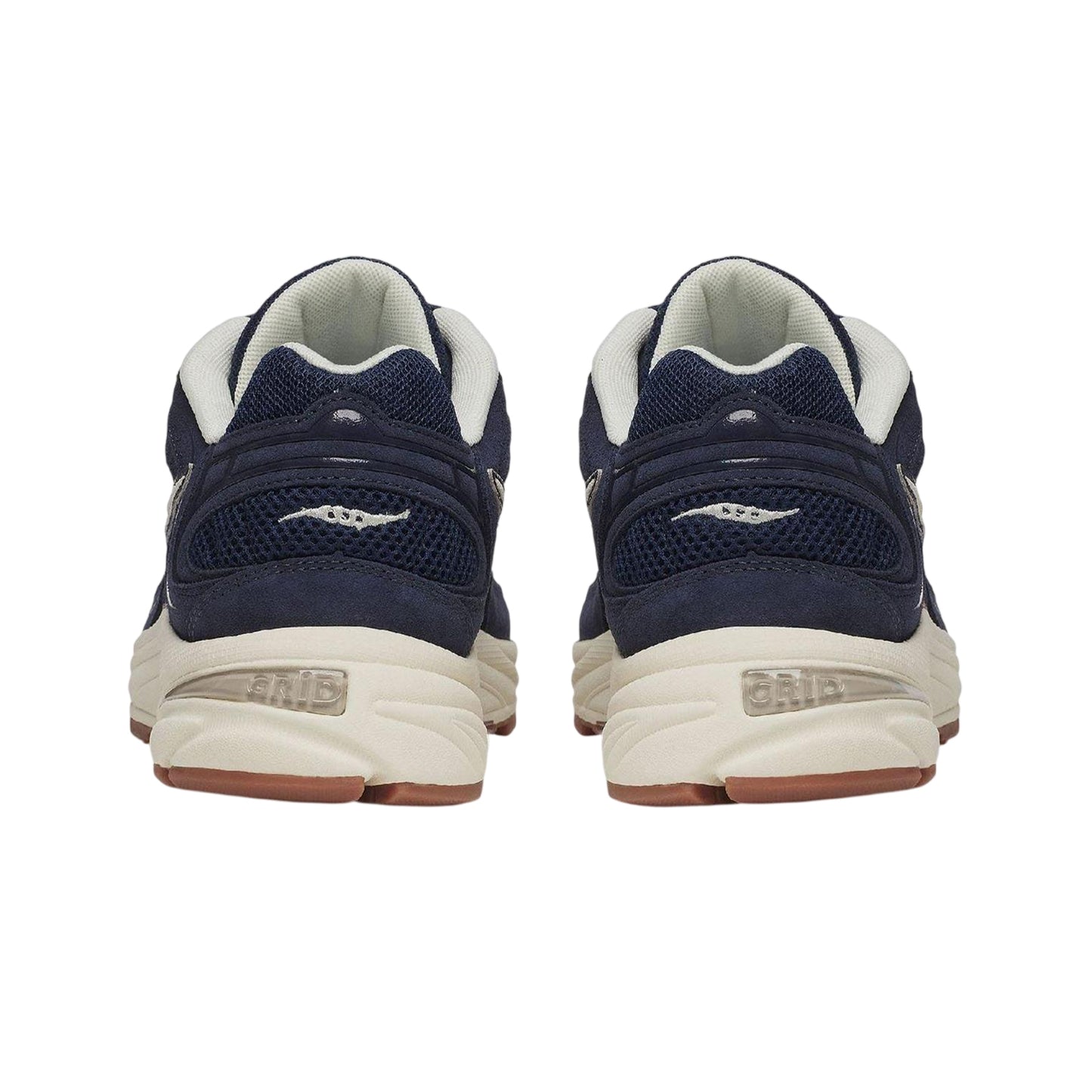 Navy - Back - Saucony Unisex Adult Jazz 9 Retro Leather Shoes