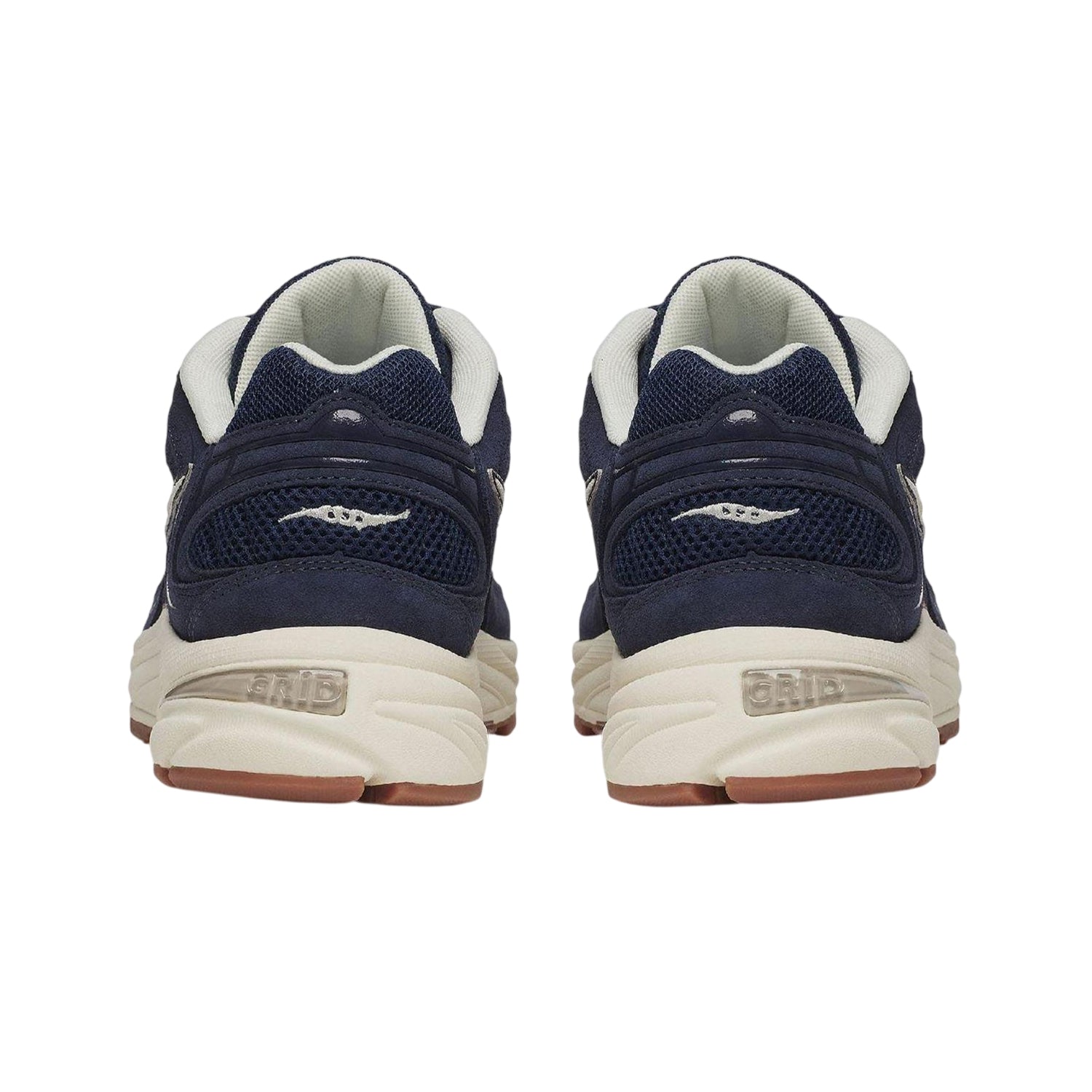 Navy - Back - Saucony Unisex Adult Jazz 9 Retro Leather Shoes