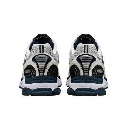 White-Navy - Back - Saucony Womens-Ladies Triumph 4 Running Shoes