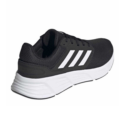 Black-White - Back - Adidas Mens Galaxy 6 Running Shoes