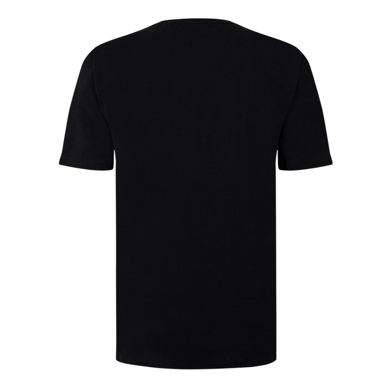 Black - Back - Castore Mens Rangers FC Logo Regular T-Shirt