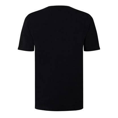 Black - Back - Castore Mens Rangers FC Logo Regular T-Shirt