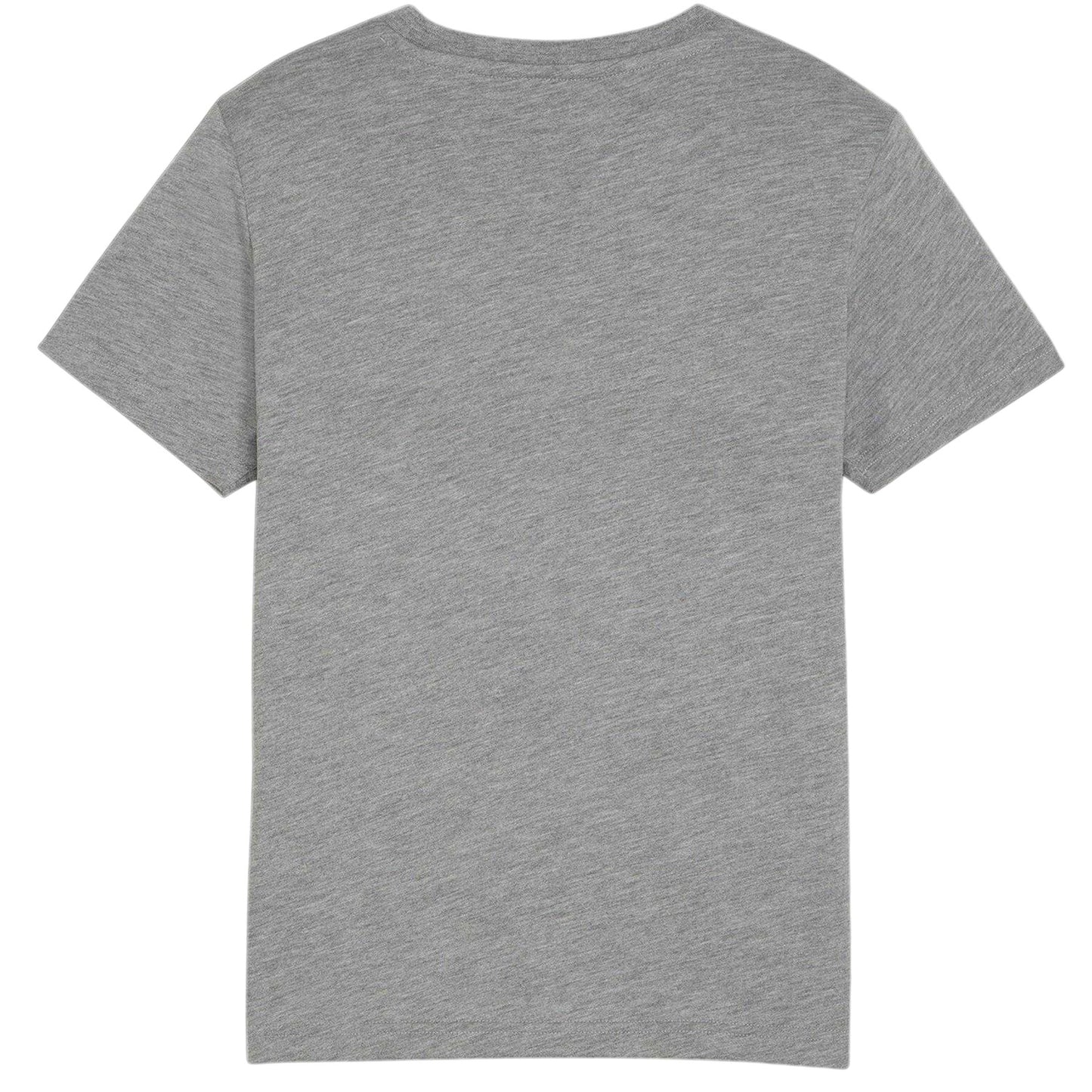 Medium Grey - Back - Puma Childrens-Kids TeamFINAL Casuals T-Shirt