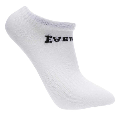 White - Front - Everlast Childrens-Kids Trainer Socks (Pack of 3)