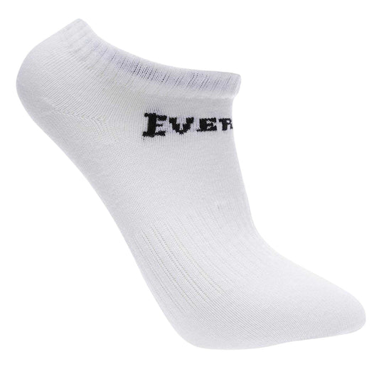 White - Front - Everlast Childrens-Kids Trainer Socks (Pack of 3)