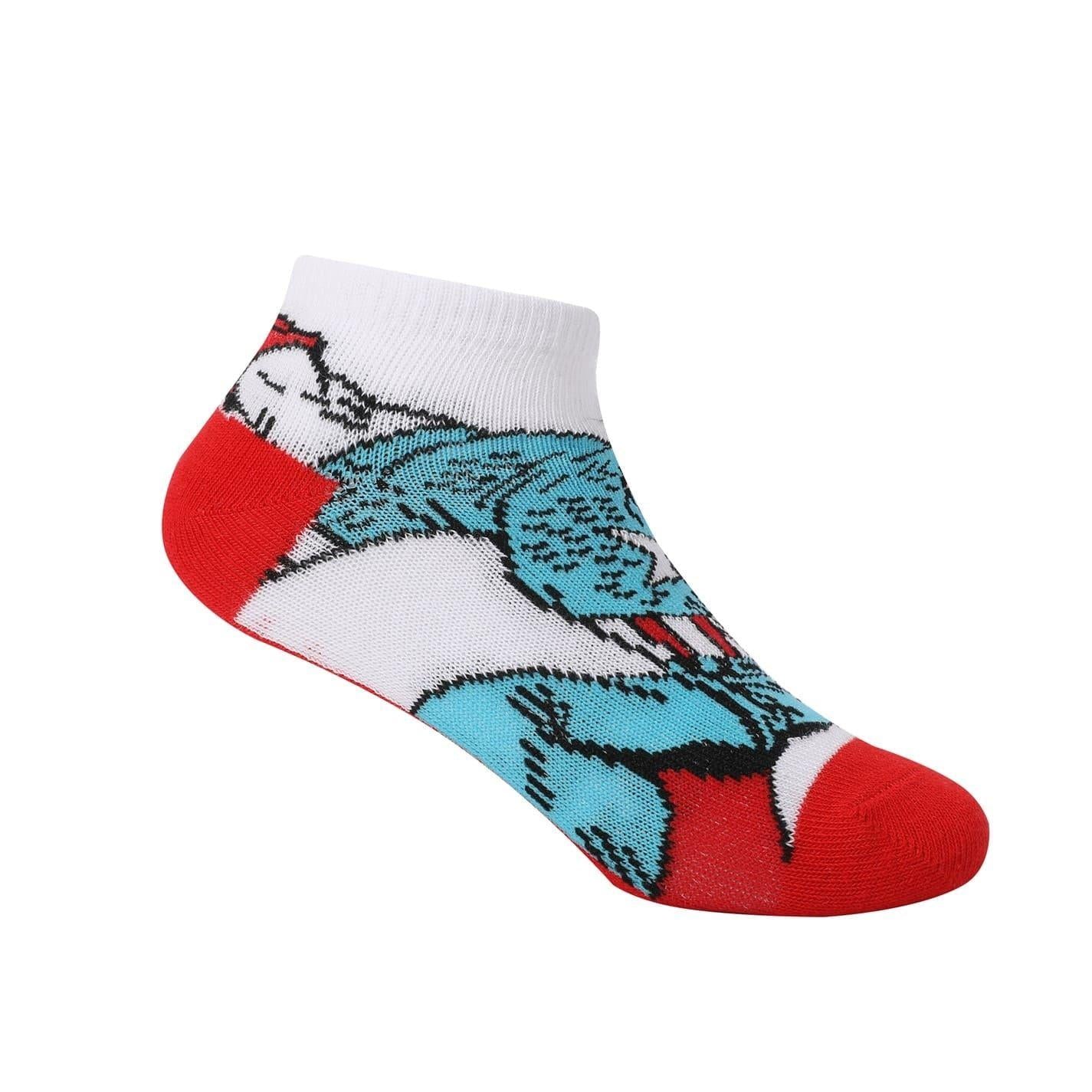 Multicoloured - Back - Marvel Comics Baby Trainer Socks (Pack of 5)