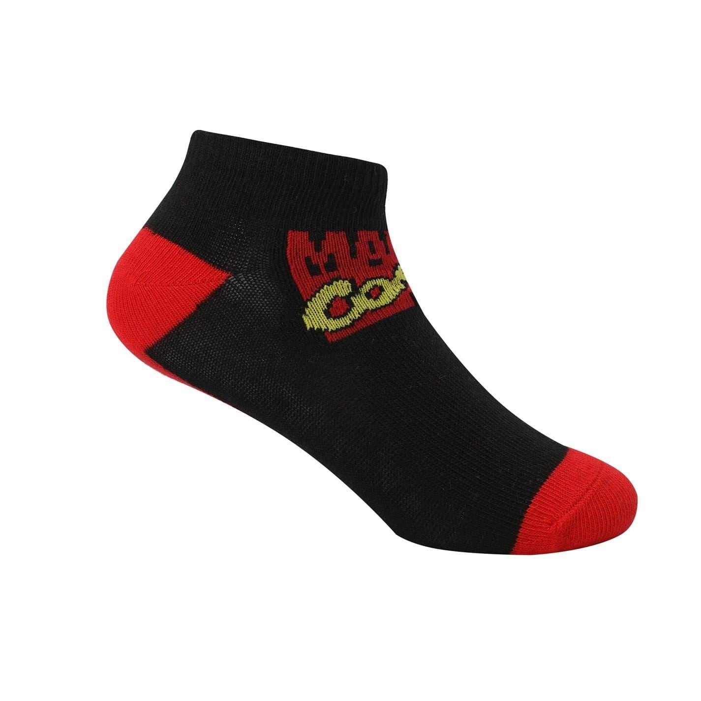 Multicoloured - Lifestyle - Marvel Comics Baby Trainer Socks (Pack of 5)