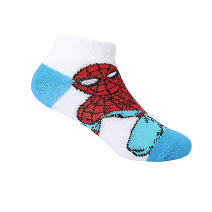 Multicoloured - Pack Shot - Marvel Comics Baby Trainer Socks (Pack of 5)