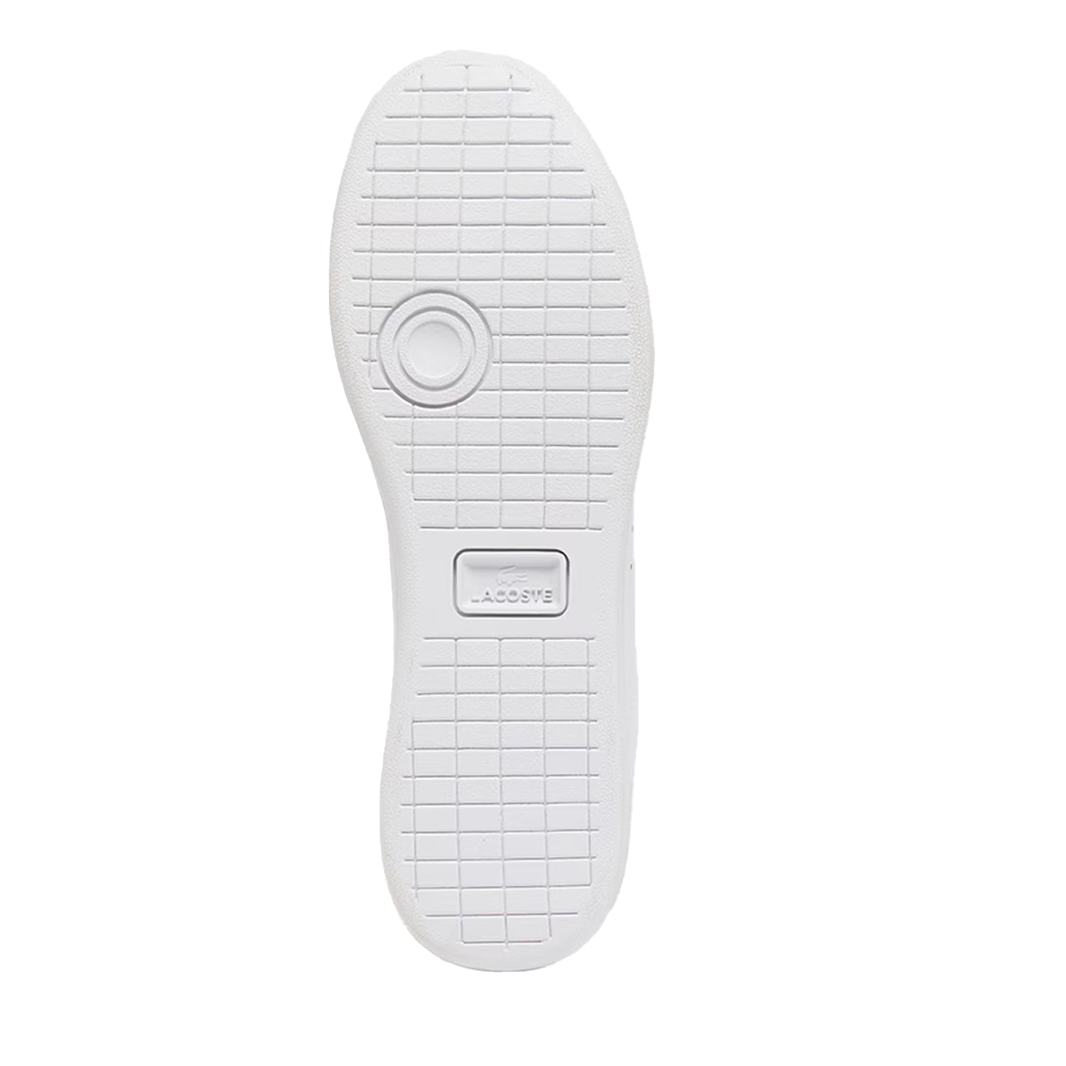 White-Navy - Lifestyle - Lacoste Mens Carnaby Leather Flat Trainers