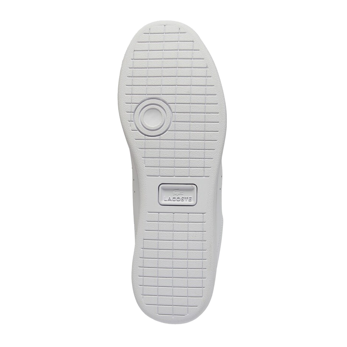 White - Lifestyle - Lacoste Mens Carnaby Leather Flat Trainers