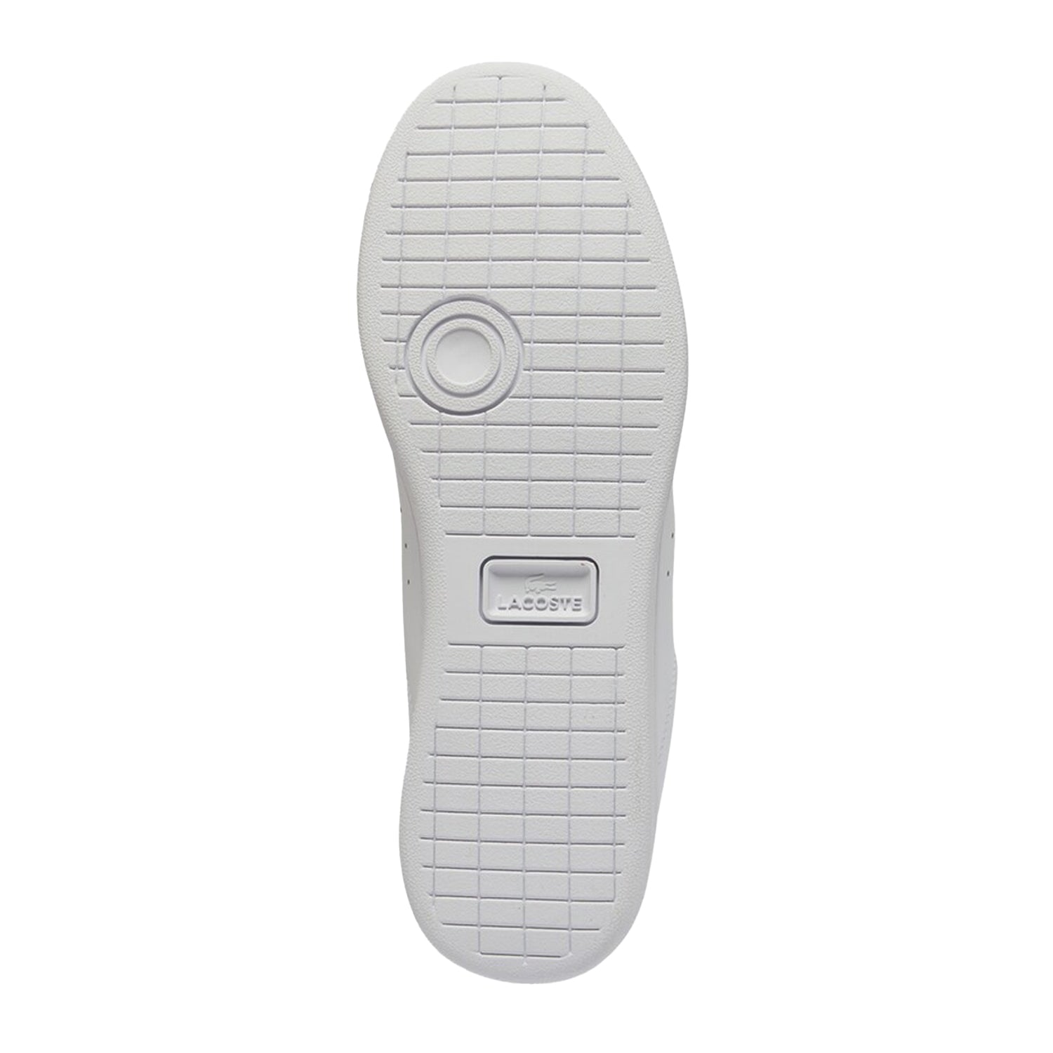 White - Lifestyle - Lacoste Mens Carnaby Leather Flat Trainers