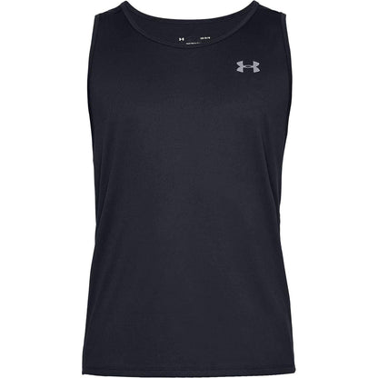 Black-Grey - Front - Under Armour Mens Tech 2.0 Tank Top