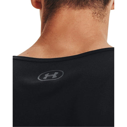 Black-Grey - Pack Shot - Under Armour Mens Tech 2.0 Tank Top