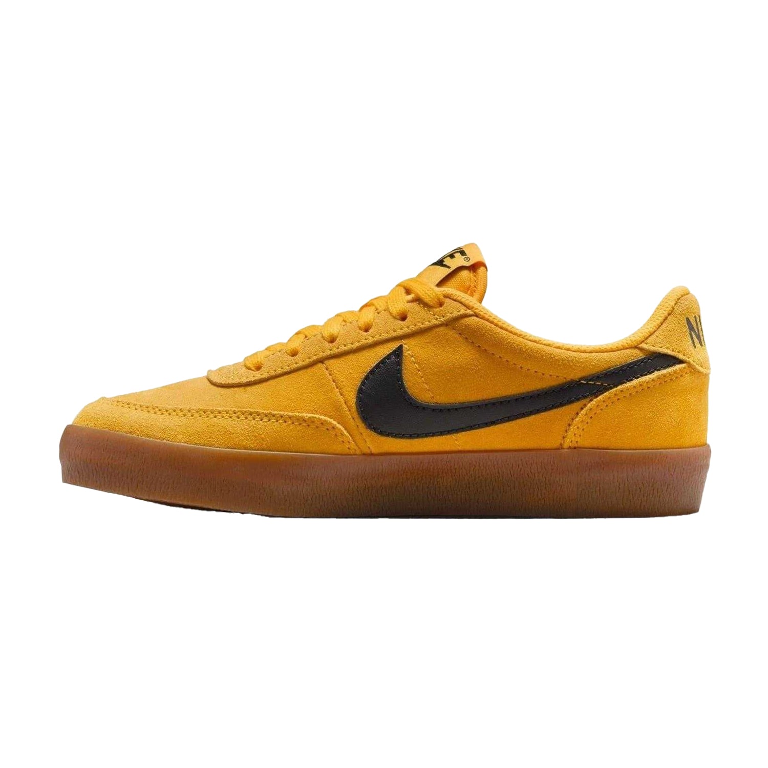 Gold-Black - Back - Nike Childrens-Kids Killshot 2 Suede Trainers