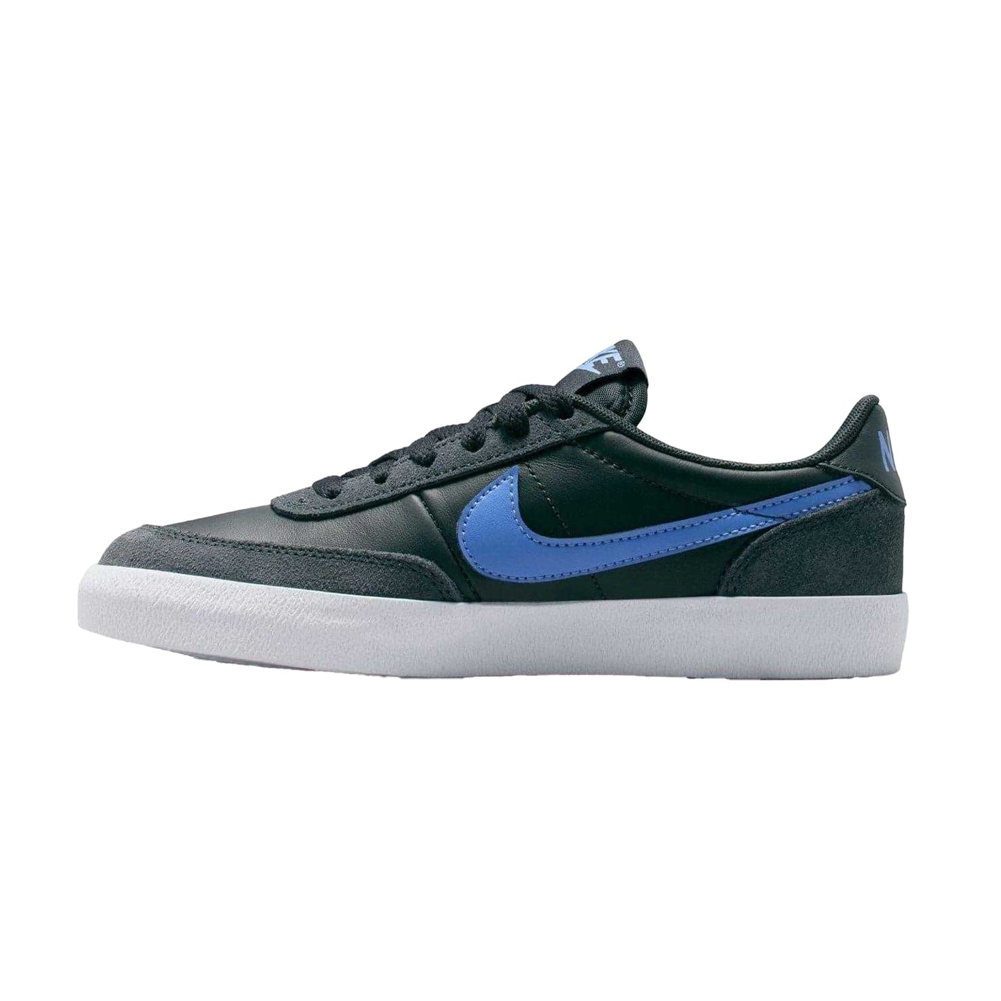 Black-Royal Blue - Back - Nike Childrens-Kids Killshot 2 Suede Trainers