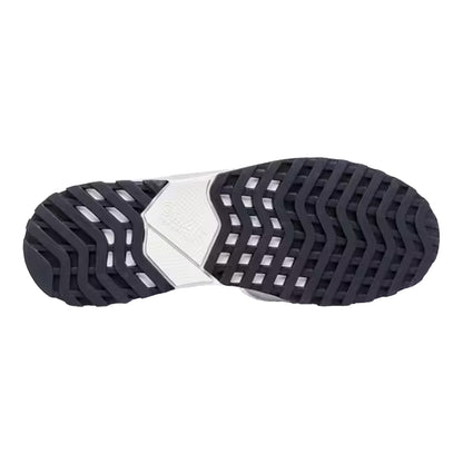 White-Navy - Side - CLAE Womens-Ladies Logo Low Cut Trainers