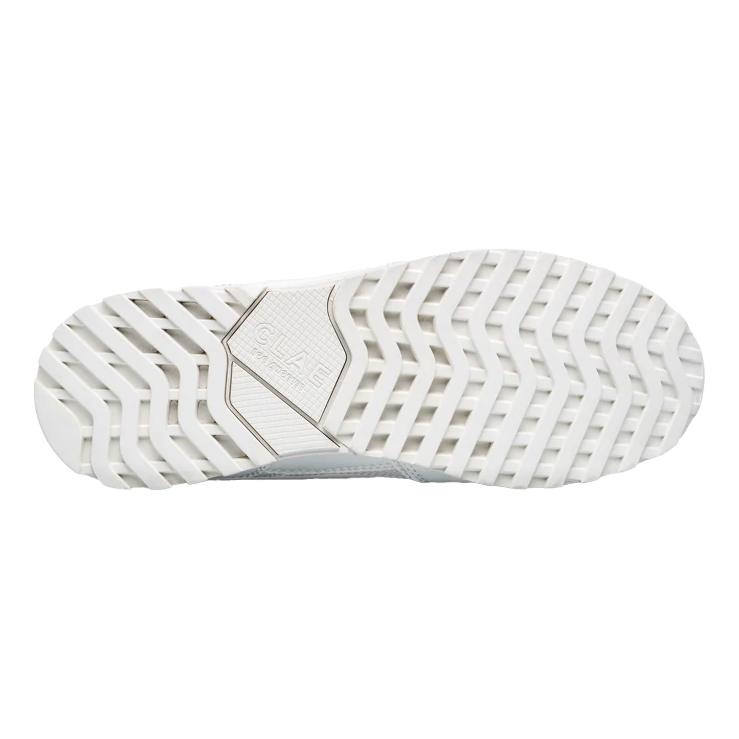 White - Lifestyle - CLAE Womens-Ladies Logo Low Cut Trainers