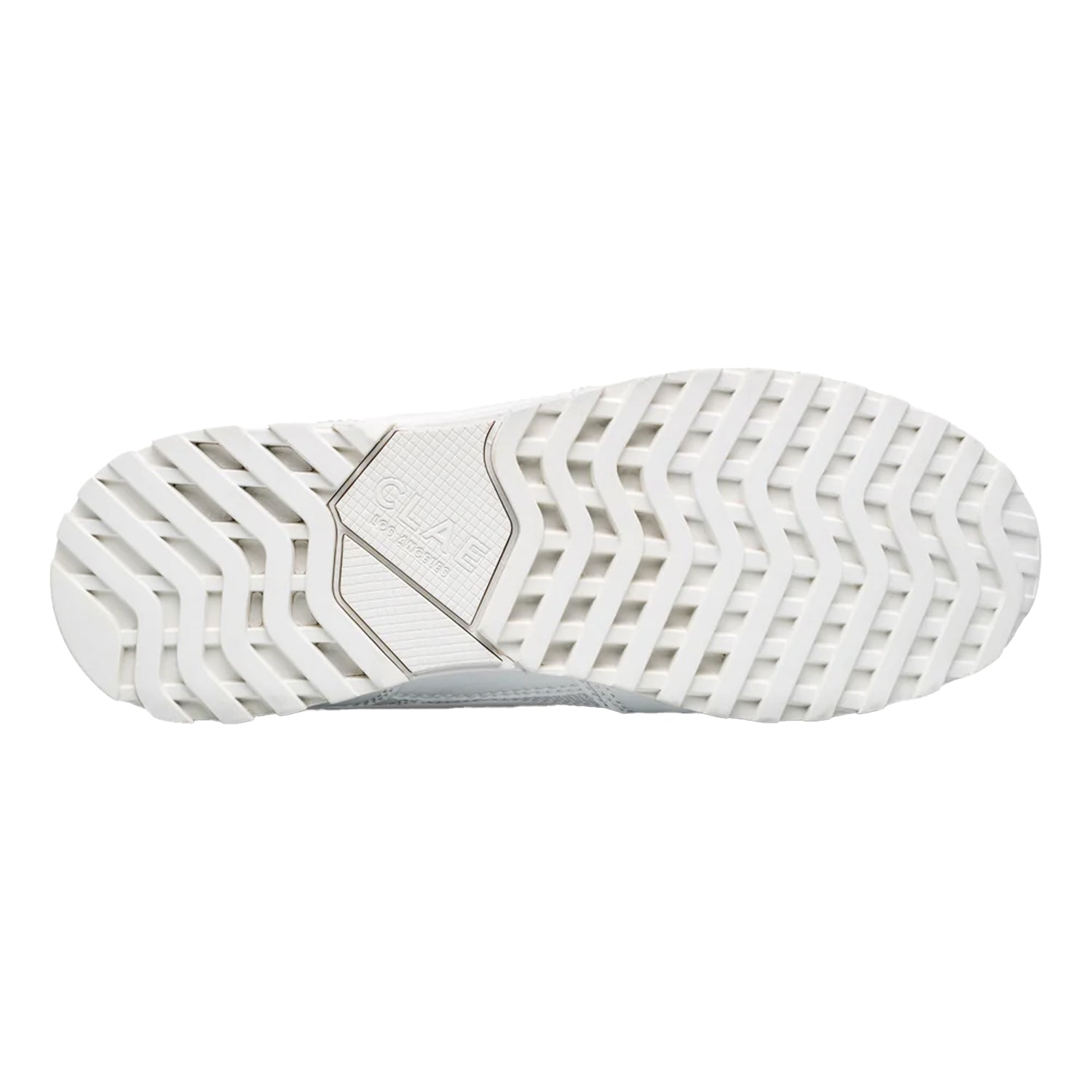 White - Lifestyle - CLAE Womens-Ladies Logo Low Cut Trainers