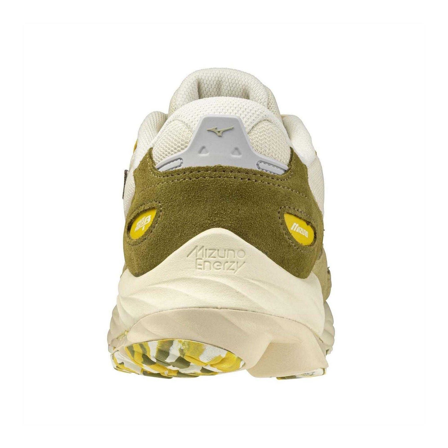 Green - Back - Mizuno Womens-Ladies Rider Beta Sportstyle Suede Shoes